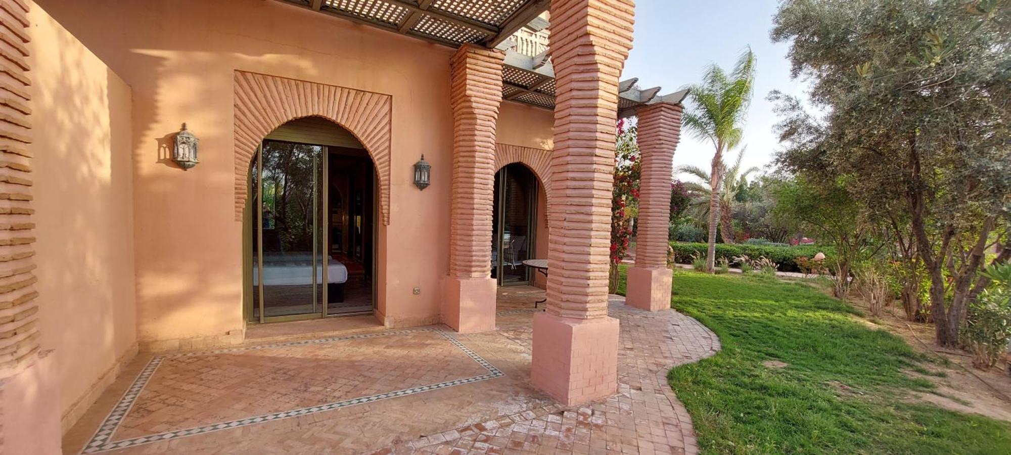 Les Jardins De La Palmeraie Marrakesh Exteriör bild